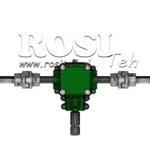 KOMPLET REDUKTORA 1:1,44 (27HP-20kW) ZA RASIPAČ STAJSKOG GNOJA L-800 LIJEVANO ŽELJEZO I SIGURNOSTNI