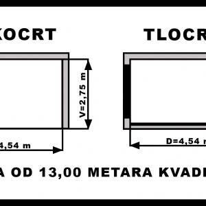 Podzemna GARAŽA MEDPOTOKI 2 Gajnice 13,00 metara kvadratnih