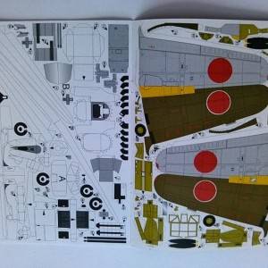 Avion Kawasaki Ki-61 HIEN - kartonski model maketa