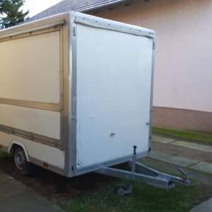 Prikolica Furgon za ugostiteljstvo ili prodaju