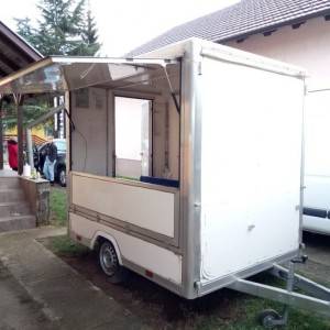 Prikolica Furgon za ugostiteljstvo ili prodaju