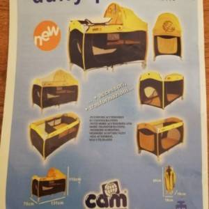 CAM prijenosni krevetić + MADRAC NA POKLON!