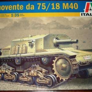 Maketa tenka tenk Semovente M40 1/35 1:35 Oklopnjak