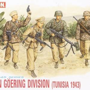 Maketa figurice Hermann Goring Division (Tunisia 1943) 1/35 1:35