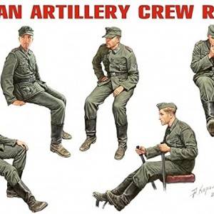 Maketa figurice German Artillery Crew Riders 1/35 1:35