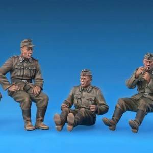 Maketa figurice German Artillery Crew Riders 1/35 1:35
