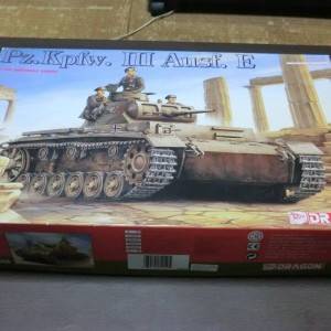 Maketa tenk Panzer III Ausf. E 1/35 1:35 Oklopnjak