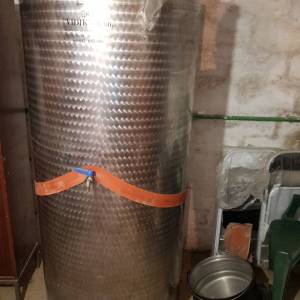 Inox bačva  750l