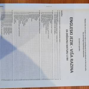 SKRIPTE ZA DRŽAVNU MATURU - Hrvatski (+pitanja), Engleski, Matematika