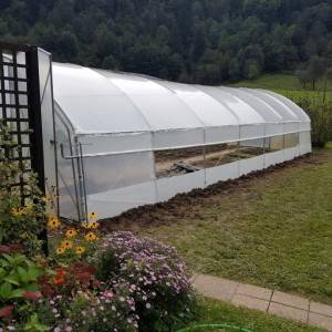 Plastenik 4,5 m širine sa bočnim otvaranjem