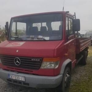 Mercedes 814 vario kiper 240000 km, servisna, bobcat 753
