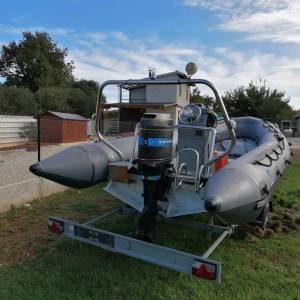 Gumenjak Zodiac 6m.motor 2t.90ks.trajler 2015.moguče kombinacije.
