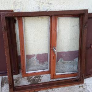 Željezni prozor neprobojni, sa šalaporkama 90x90