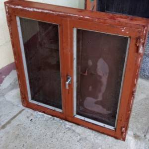 Željezni prozor neprobojni, sa šalaporkama 90x90