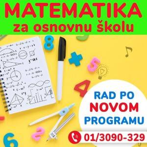 Instrukcije iz matematike za OSNOVNU ŠKOLU