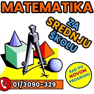 Instrukcije iz matematike za sve srednje škole