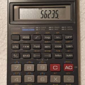 CASIO FX-82SX FRACTION
