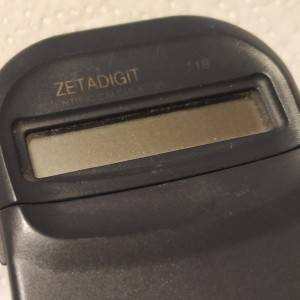 ZETADIGIT 118 SCIENTIFIC CALCULATOR