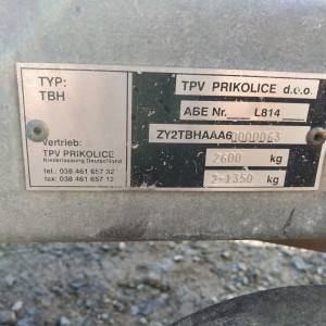 Prodajem prikolicu za prijevoz auta