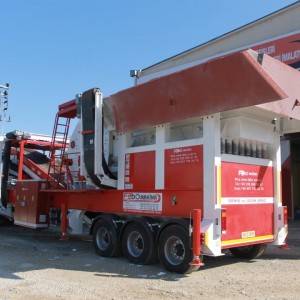 FABO PRO 150 Polovna mobilna drobilica-separacija za krečnjak