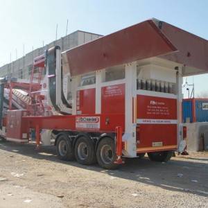 FABO PRO 150 Polovna mobilna drobilica-separacija za krečnjak