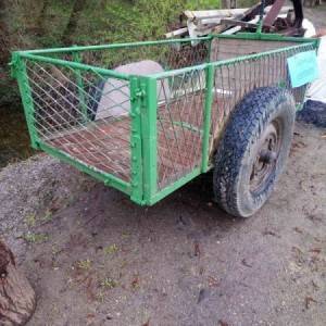 Prikolica za frezu-traktor