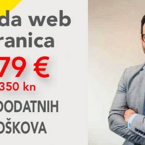 Izrada web stranica za 1290 kn
