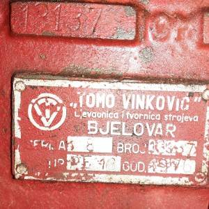 Traktor Tomo Vinković 18PS sa prikolicom