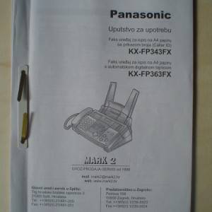 Telefax uređaj Panasoic KX-FP343FX
