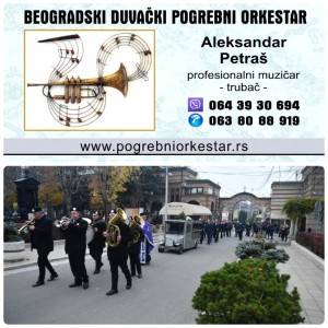 Pogrebni orkestar Beograd trubači muzika za sahrane Srbija