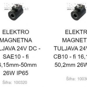 ELEKTRO MAGNETNI NAMOTAJI - ŠPULE 24V