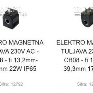 ELEKTRO MAGNETNI NAMOTAJI - ŠPULE 230 V