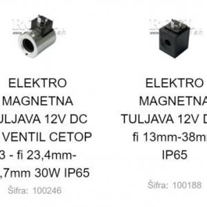ELEKTRO MAGNETNI NAMOTAJI - ŠPULE 12V