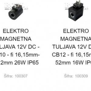 ELEKTRO MAGNETNI NAMOTAJI - ŠPULE 12V