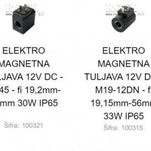 ELEKTRO MAGNETNI NAMOTAJI - ŠPULE 12V