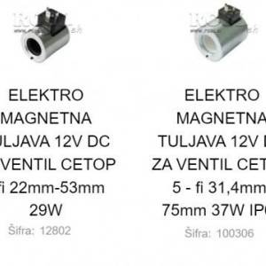ELEKTRO MAGNETNI NAMOTAJI - ŠPULE 12V
