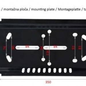 SJEDALO TRAKTORSKO UNIVERZALNO  POLUKRUŽNI NASLON