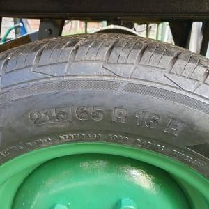 Prikolica Dubrava 3.5T, Tvorničko stanje
