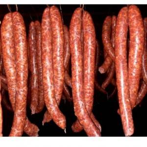 Domaca kobasica i slanina
