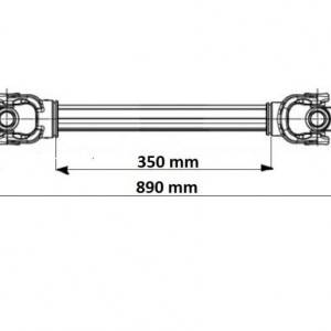 ECO KARDAN 890mm 30-75HP STANDARD