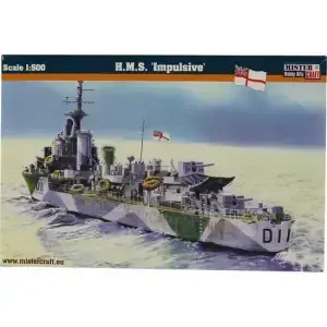 Maketa broda brod HMS Impulsive 1/500 1:500