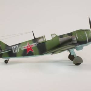Maketa aviona avion Lavočkin La-5 Lavotchkin La-5 1/48 1:48