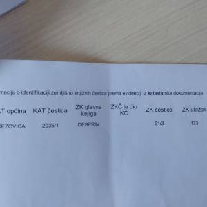 Građevinsko zemljište u Brezovici - 7 km od Arene Zagreb