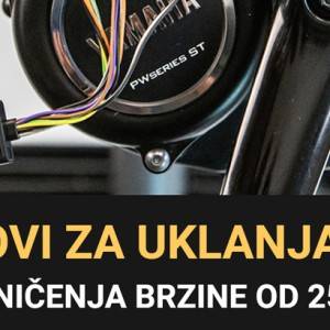 Čipovi za skidanje blokade motora na električnom biciklu