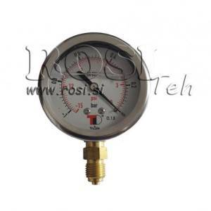 VAKUUMMETER DN63mm VERTICAL