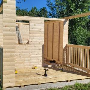 Emaus vrtna kućica 3x3+2m