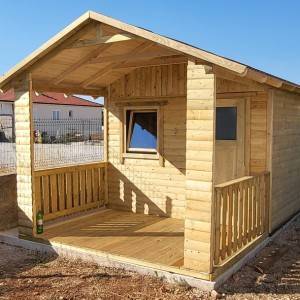 Emaus vrtna kućica 3x3+2m