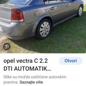 Opel Vectra c 22 DTI za dijelove