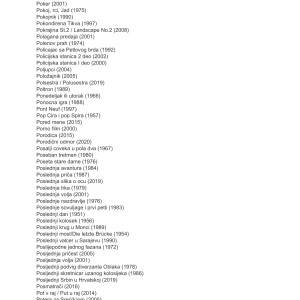 Kolekcija domaćih filmova