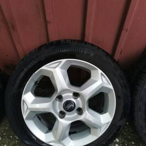 Alu felge 15 FORD 4x108, 4 kom + 4 GUME UNIROYAL 2021. SAMO 90 EUR/KOM